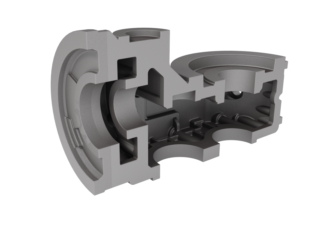 Gehäuse aus Sphäroguss EN-GJS-500
