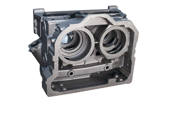 Hydraulikgehäuse aus Grauguss EN-GJL-250, zweite Ansicht